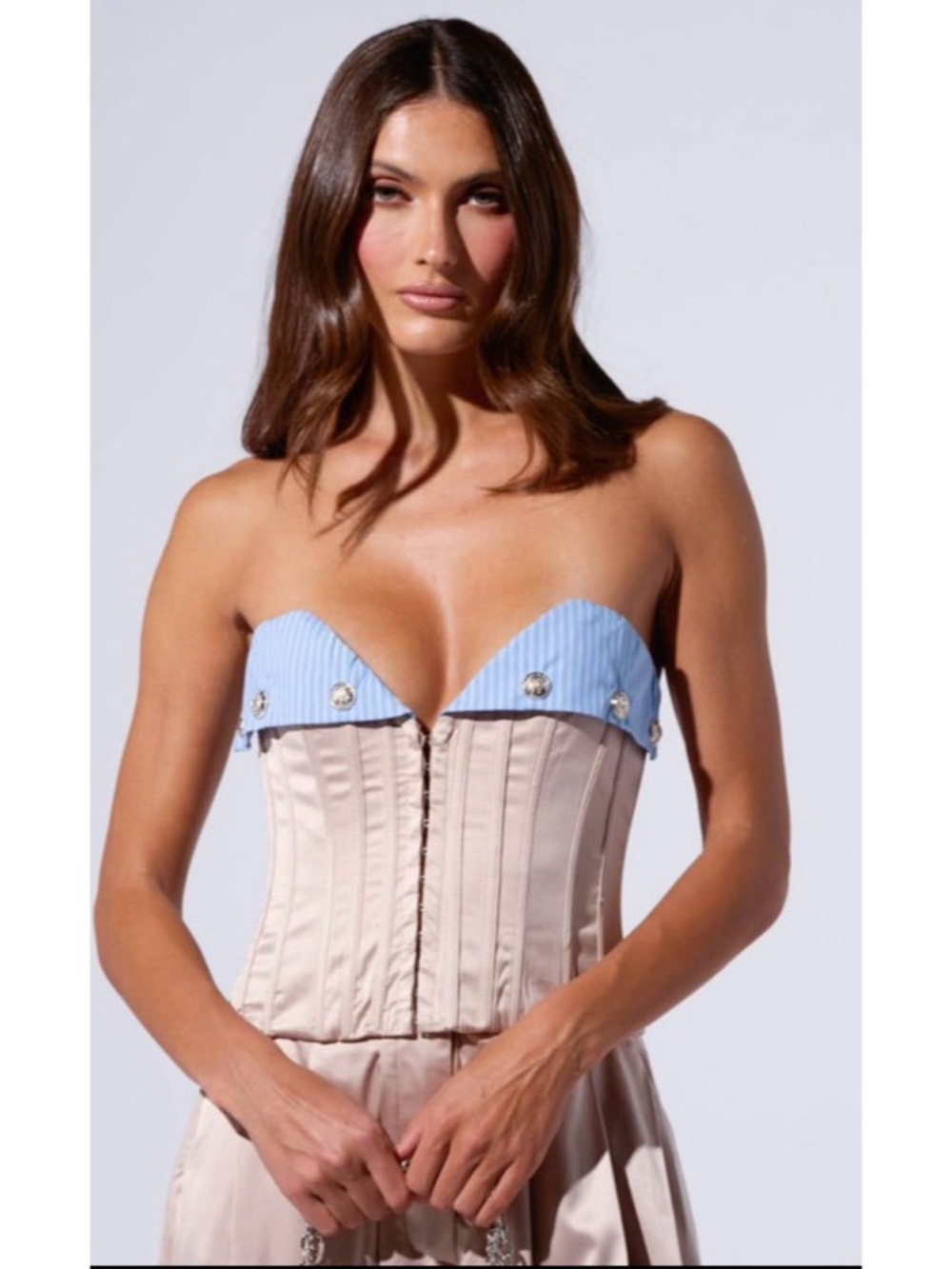 📌 NWT AKIRA Take It Easy Corset Top